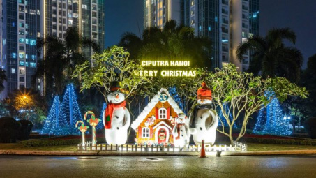 Ý nghĩa thú vị của những món đồ trang trí Giáng Sinh tại Ciputra Hà Nội